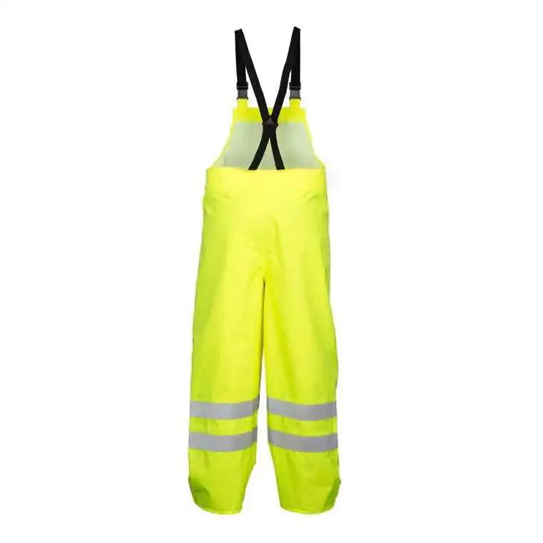 Kishigo 9665p Storm Stopper Rainwear Bib - Lime