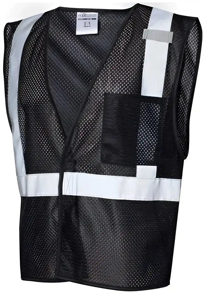 Kishigo B120 131 Ev Series Enhanced Visibility Non Ansi Vest Black