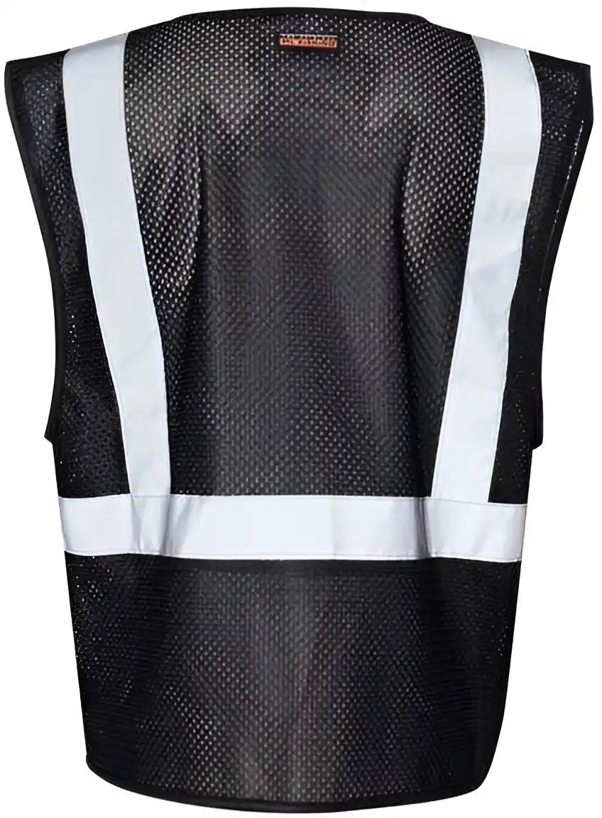 Kishigo B120 131 Ev Series Enhanced Visibility Non Ansi Vest Black
