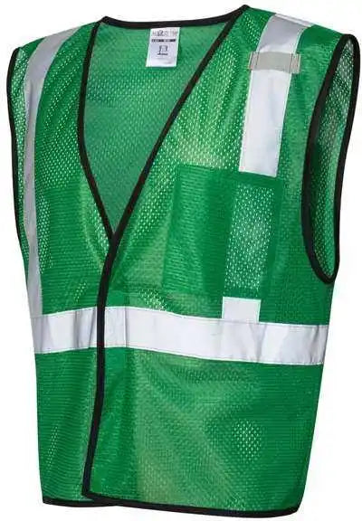 Kishigo B120-131 Ev Series Enhanced Visibility Non-ansi Vest - Green - B123