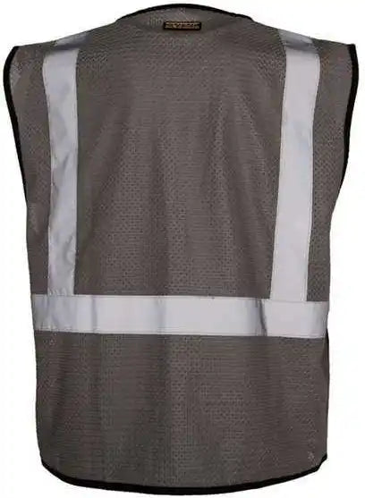 Kishigo B120-131 Ev Series Enhanced Visibility Non-ansi Vest - Grey - B131