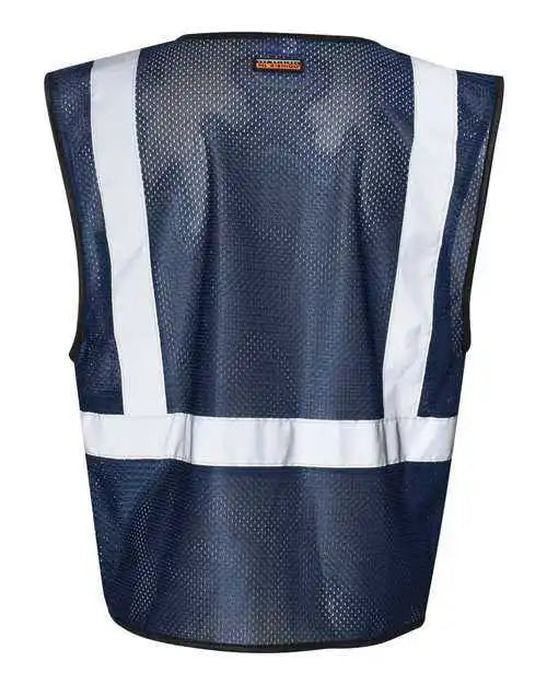 Kishigo B120 131 Ev Series Enhanced Visibility Non Ansi Vest Navy Blue B127