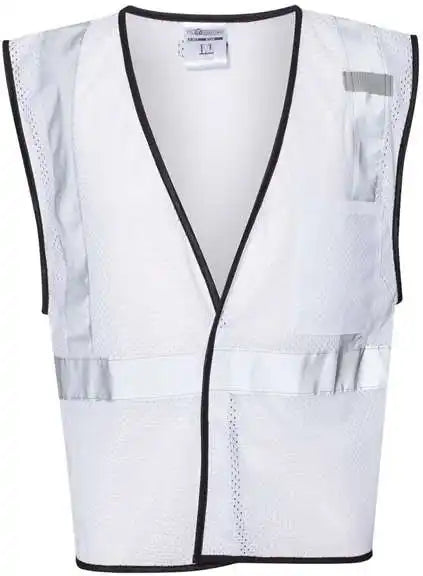 Kishigo B120-131 Ev Series Enhanced Visibility Non-ansi Vest - White - B124