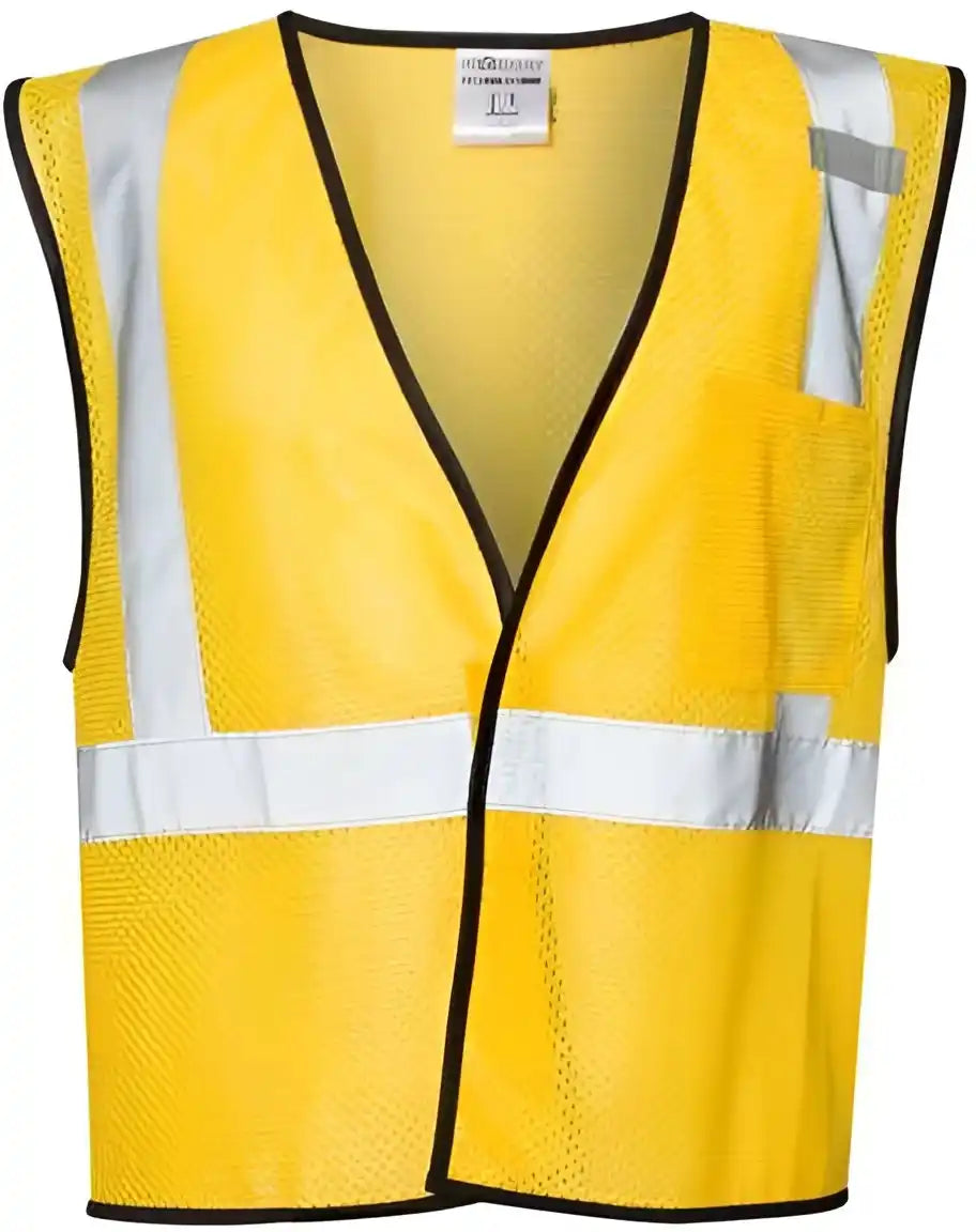 Kishigo B120 131 Ev Series Enhanced Visibility Non Ansi Vest Yellow B125