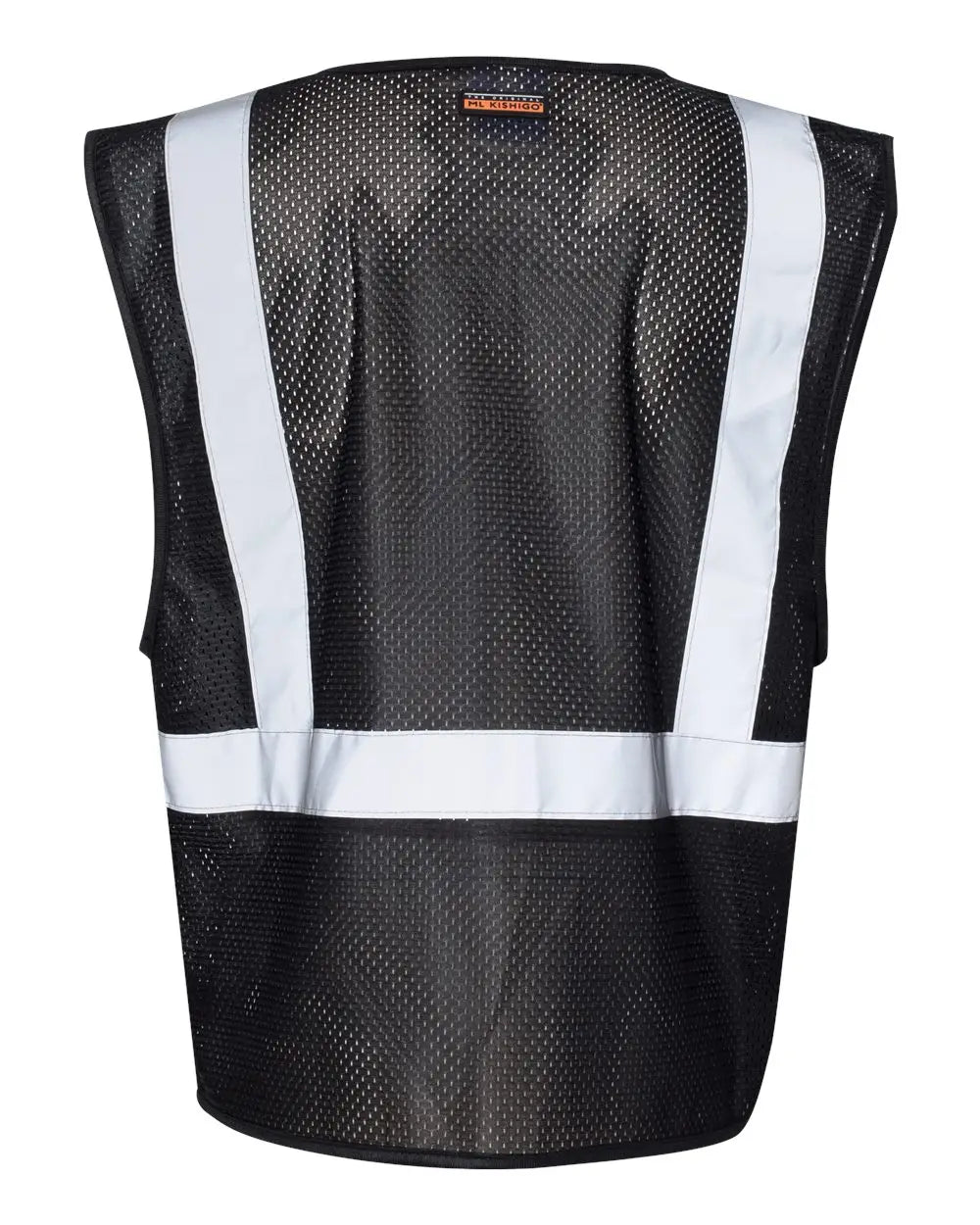Kishigo B120-b131 Ev Series Enhanced Visibility Non-ansi Vest - B120-131 - Black - B120 - Adult S/m