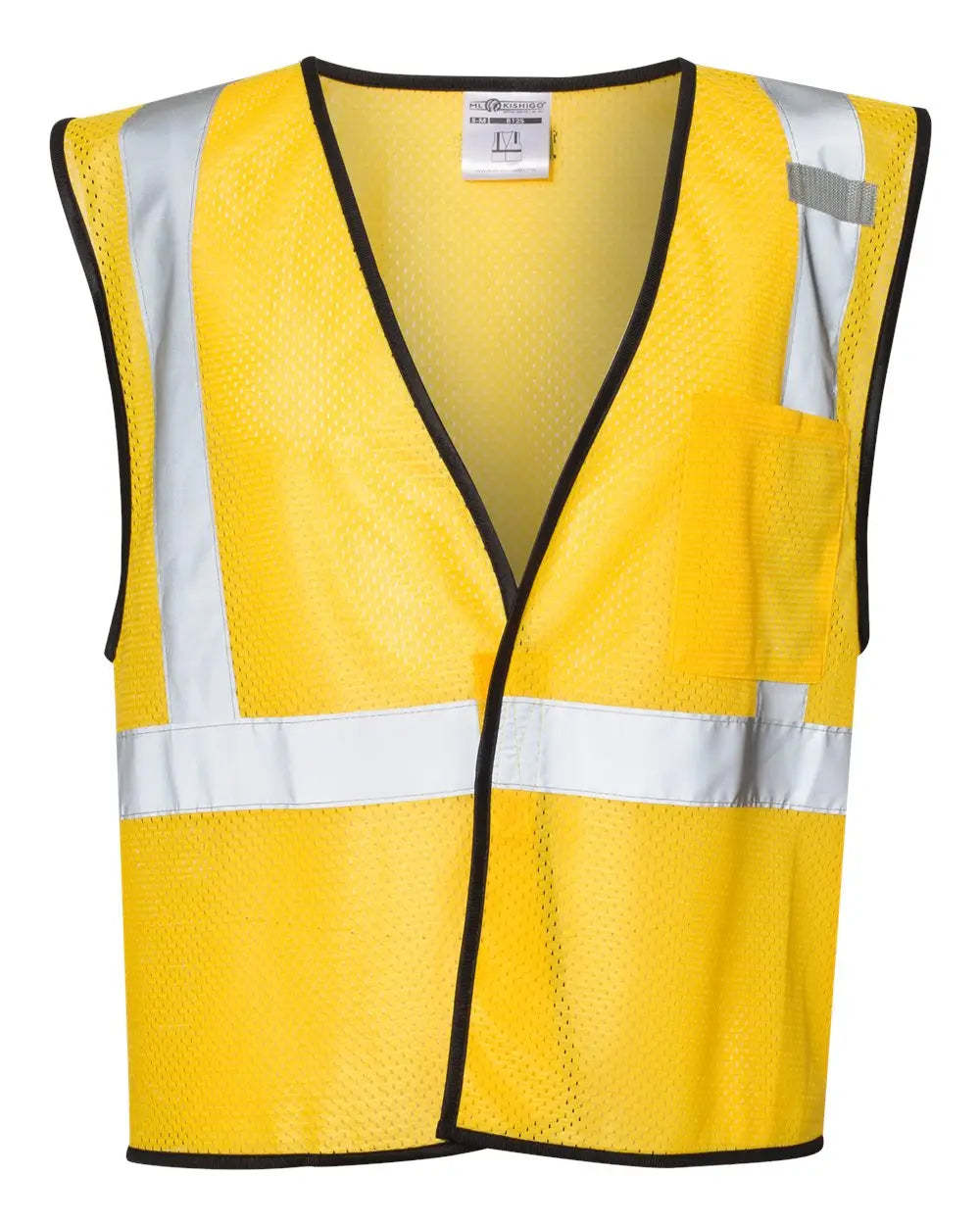 Kishigo B120-b131 Ev Series Enhanced Visibility Non-ansi Vest - B120-131 - Yellow - B125 - Adult S/m