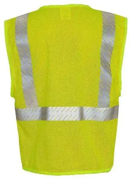 Kishigo Fm389 Flame Resistant Breathable Mesh Vest Lime
