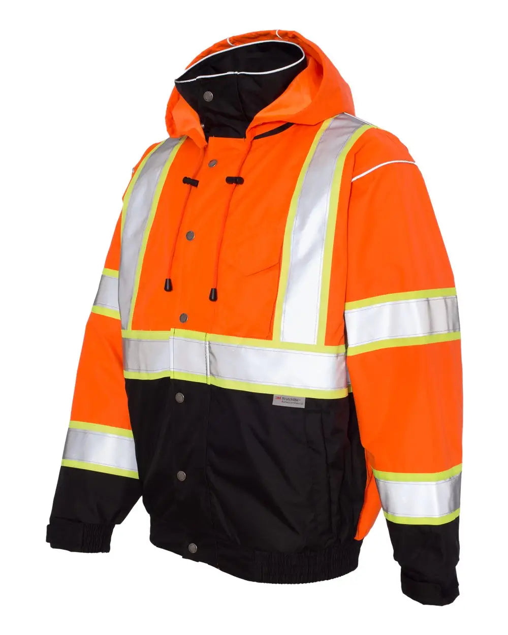 Kishigo Js119-120 Premium Brilliant Series Bomber Jacket - Orange