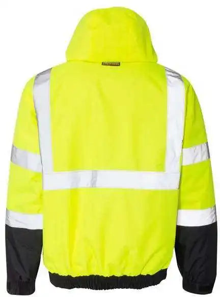 Kishigo Js121 122 Economy Bomber Jacket Lime