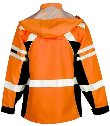 Kishigo Js135-136 Premium Black Series 3-in-1 Jacket - Orange