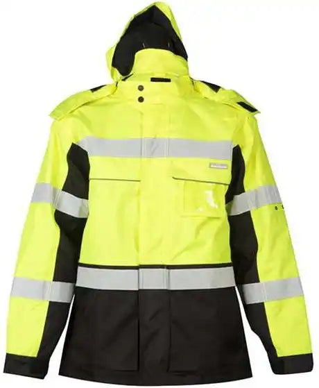 Kishigo Js140 141 Premium Black Series Parka Lime