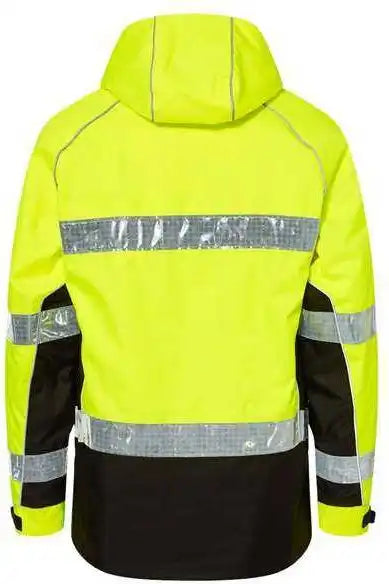 Kishigo Js152 Premium Brilliant Series Class 3 Pro Parka - Lime