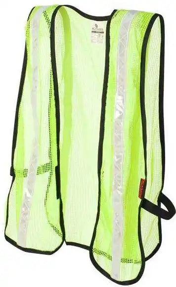 Kishigo Pl-v17-v18 P-series Mesh Vest - Lime White (pl-v18) - one Size Fits Most
