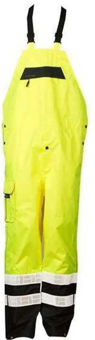 Kishigo Rwb106-107 Premium Black Series Rainwear Bib - Lime