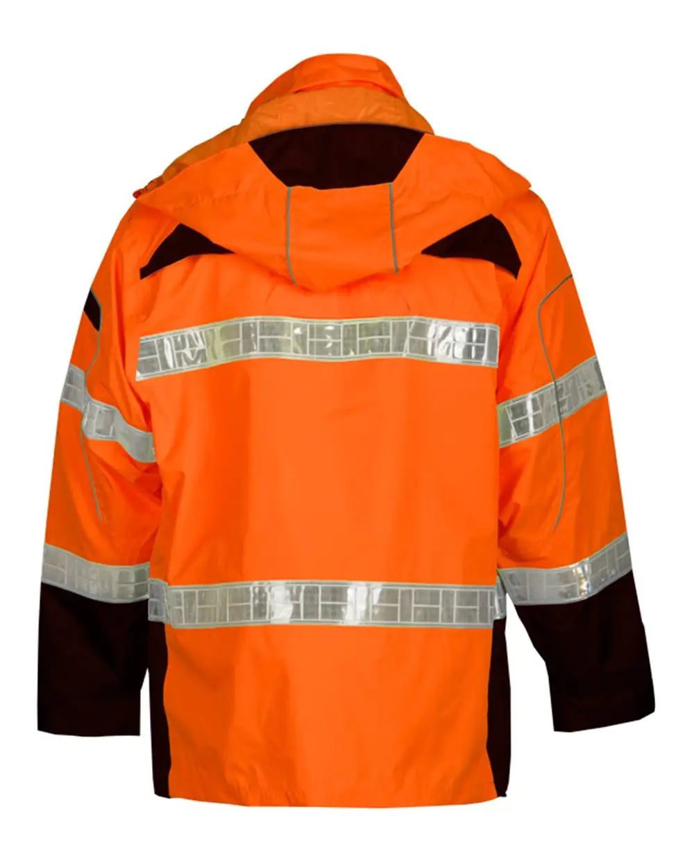 Kishigo Rwj106-107 Premium Black Series Rainwear Jacket - Orange