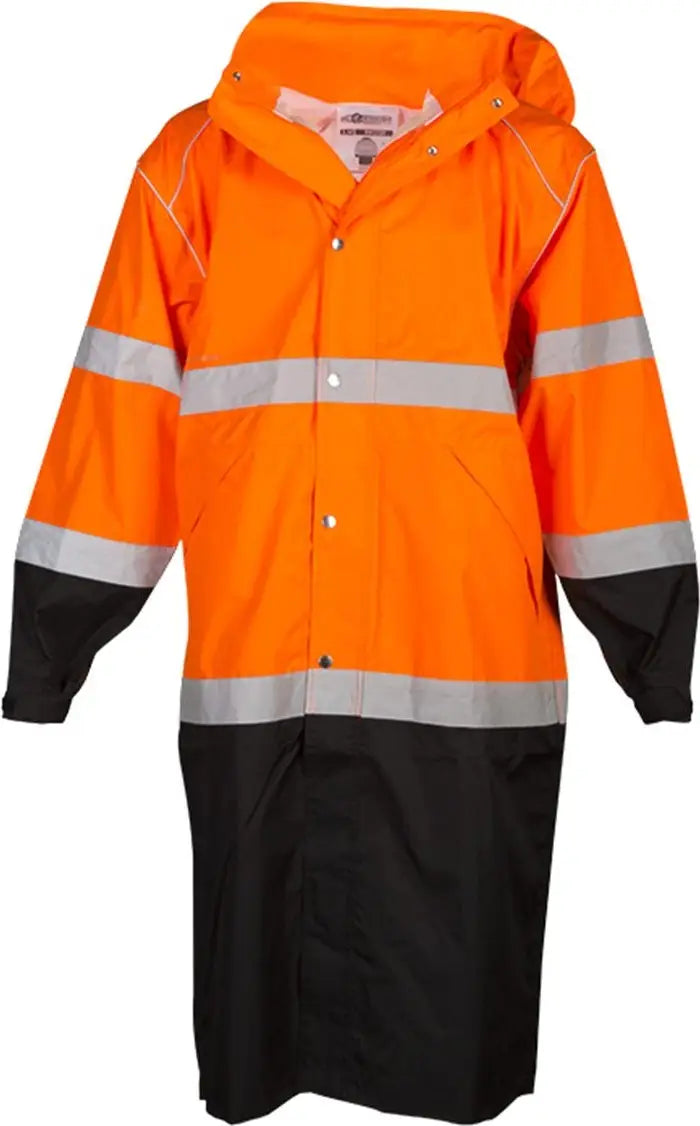 Kishigo Rwj108-109 Premium Brilliant Series® Long Rain Coat - Orange