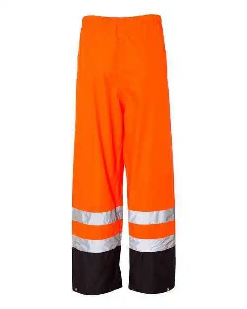 Kishigo Rwp102-103 Storm Cover Waterproof Rain Pants - Orange