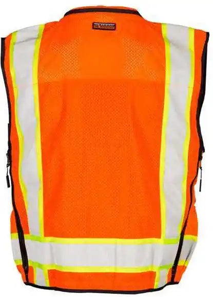 Kishigo S5000-5001 Professional Surveyors Vest - Orange