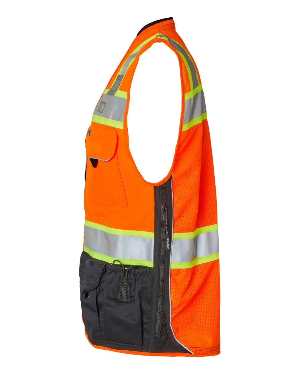 Kishigo S5002-5003 Premium Black Series® Surveyors Vest - Orange