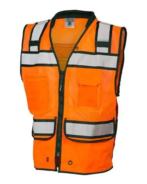 Kishigo S5004-5005 High Performance Surveyors Vest - Orange