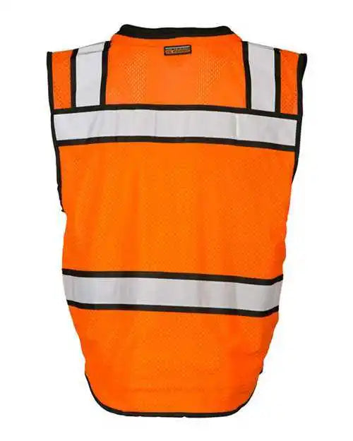 Kishigo S5004-5005 High Performance Surveyors Vest - Orange
