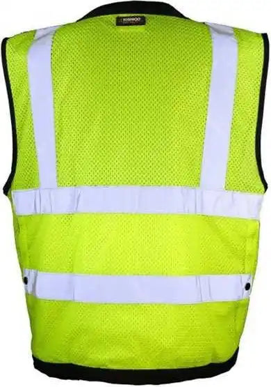 Kishigo S5008z Economy Surveyors Vest - Lime