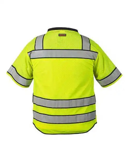 Kishigo S5014-5015 High Performance Surveyors Vest - Lime