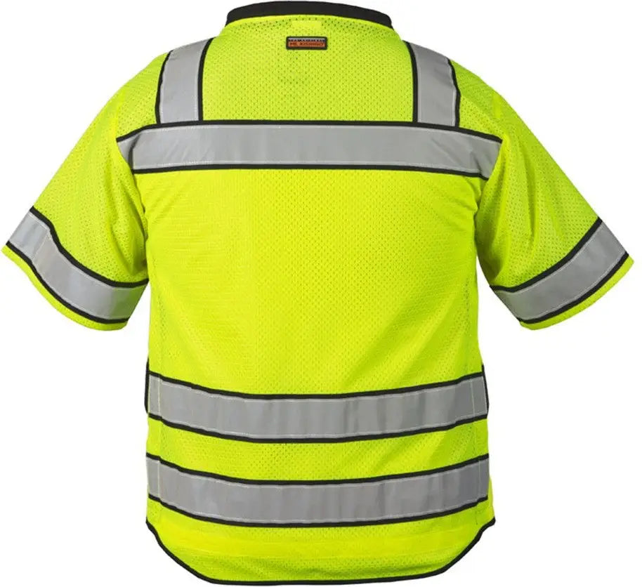 Kishigo S5014-5015 High Performance Surveyors Vest - Lime