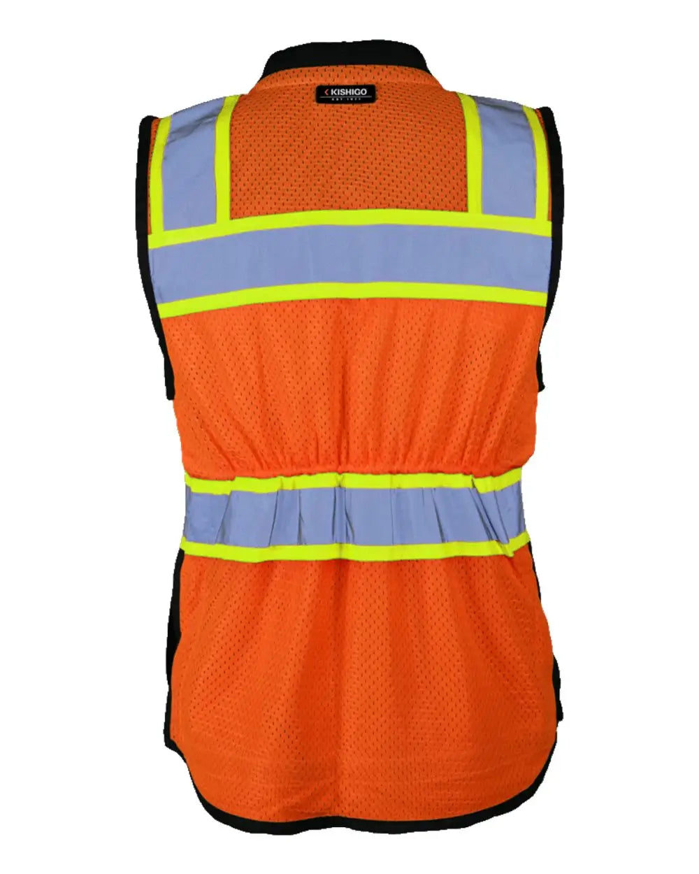 Kishigo S50215022 Premium Black Series Women’s Heavy Duty Surveyors Vest - S5021-5022 - Orange