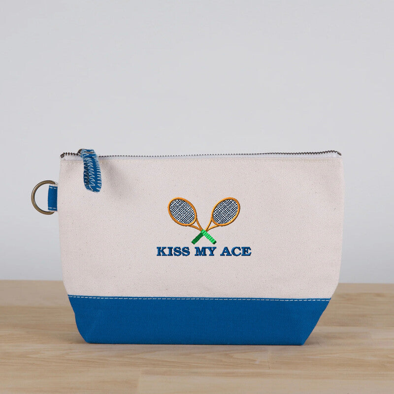 Kiss my Ace Canvas Accessories Bag - Roy / Os
