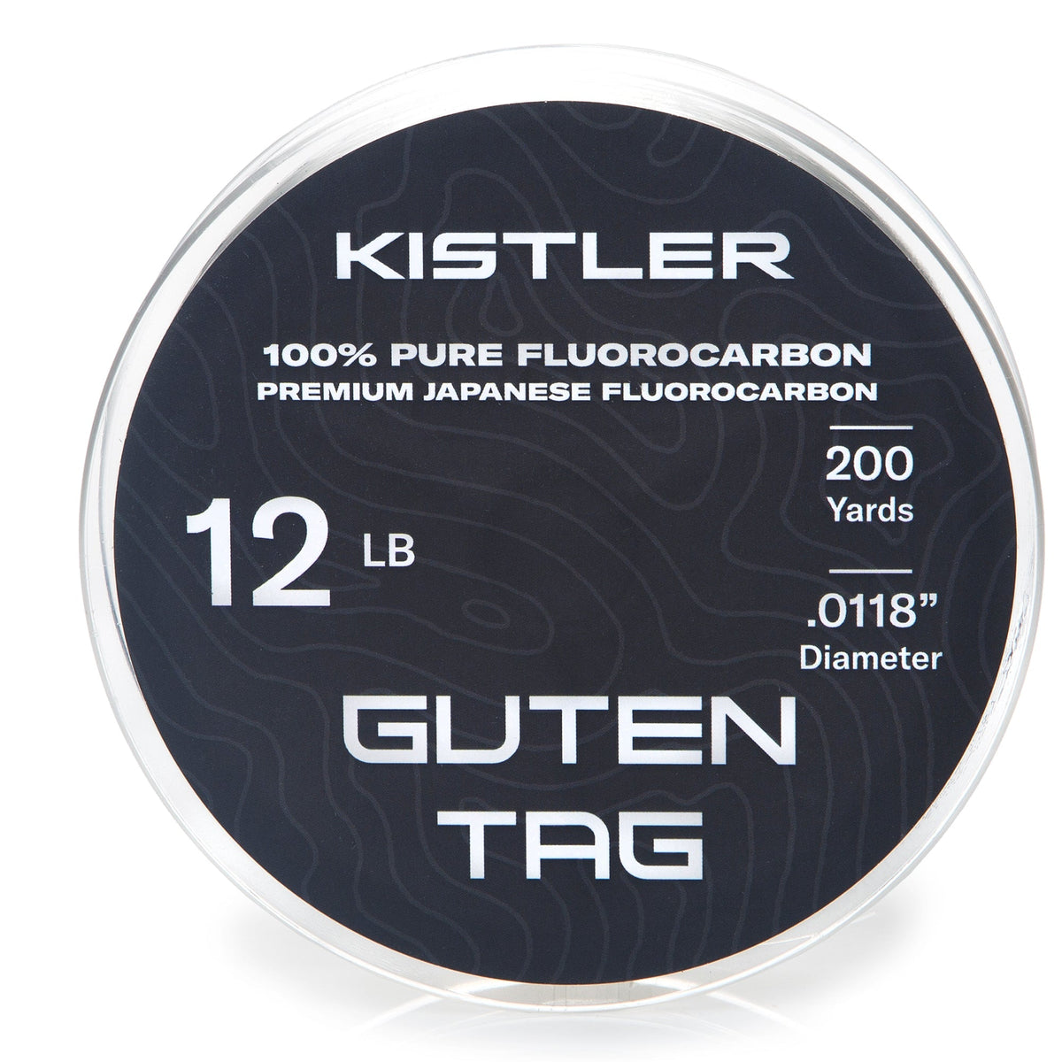 Kistler Fishing Lines - Guten Tag / 12 Lb Fluoro / 200 Yds