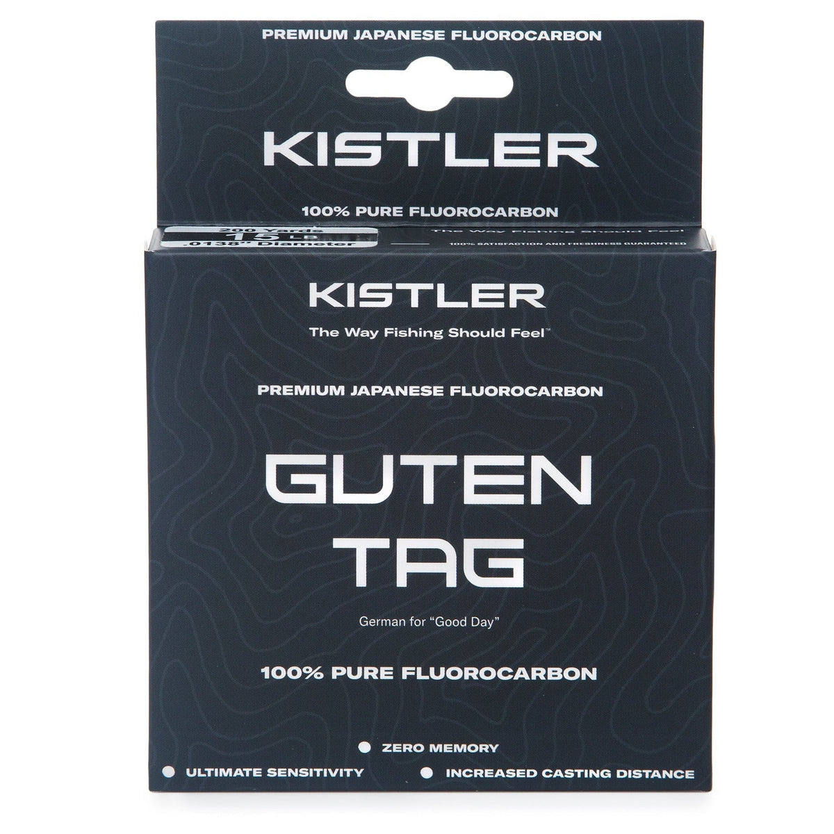 Kistler Fishing Lines - Guten Tag / 8 Lb Fluoro / 200 Yds