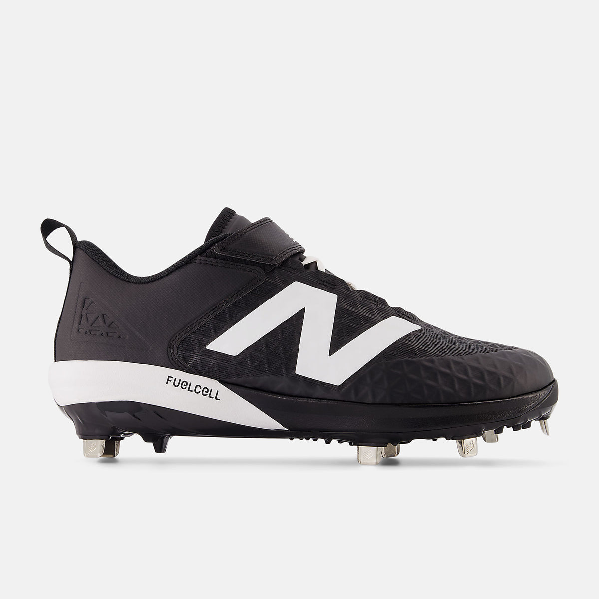 New Balance Fuelcell L4040v8 Low Cut Metal Cleat - Black White - HIT a Doulbe - 1