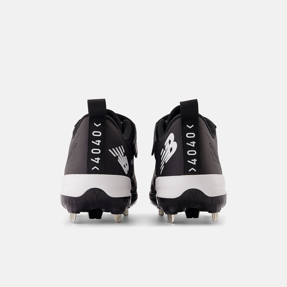 New Balance Fuelcell L4040v8 Low Cut Metal Cleat - Black White - HIT a Doulbe - 6
