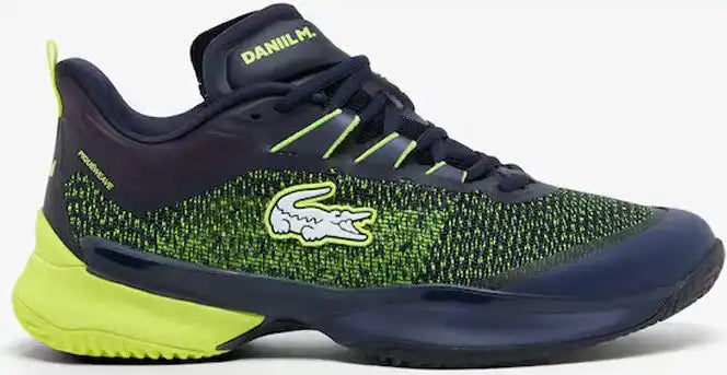 Lacoste Ag-lt23 Ultra Dm Men’s Tennis Shoes - Navy Yellow