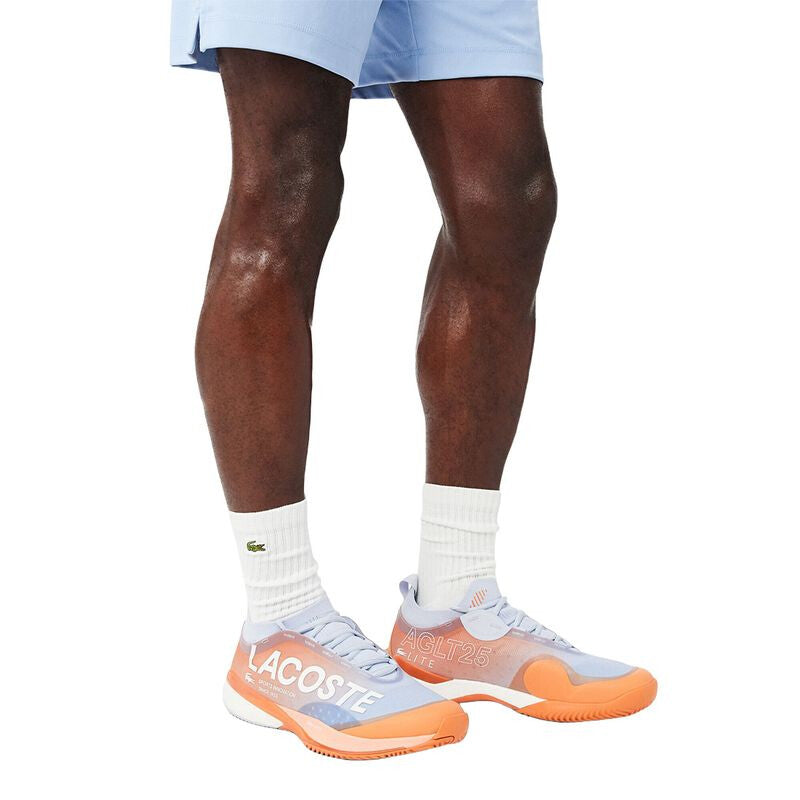 Lacoste Ag-lt25 Lite Clay (m) (light Blue/orange)