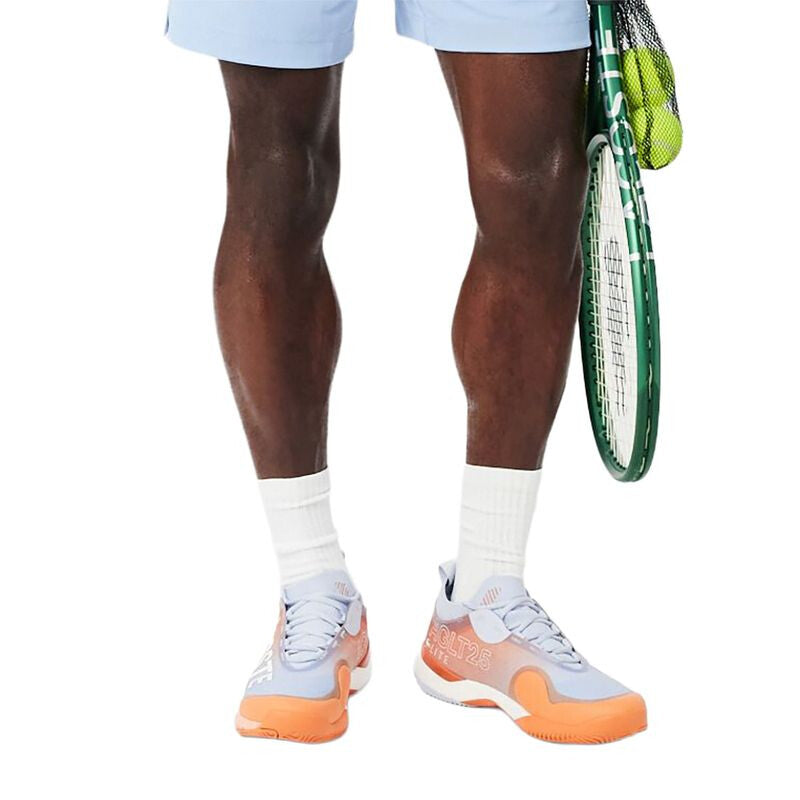 Lacoste Ag-lt25 Lite Clay (m) (light Blue/orange)