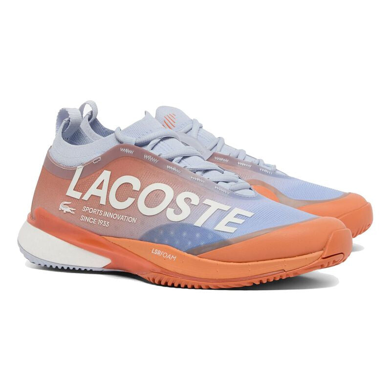 Lacoste Ag-lt25 Lite Clay (m) (light Blue/orange)