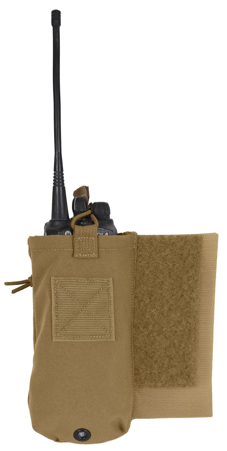 Lacv (lightweight Armor Carrier Vest) Side Radio Pouch Set - Coyote Brown
