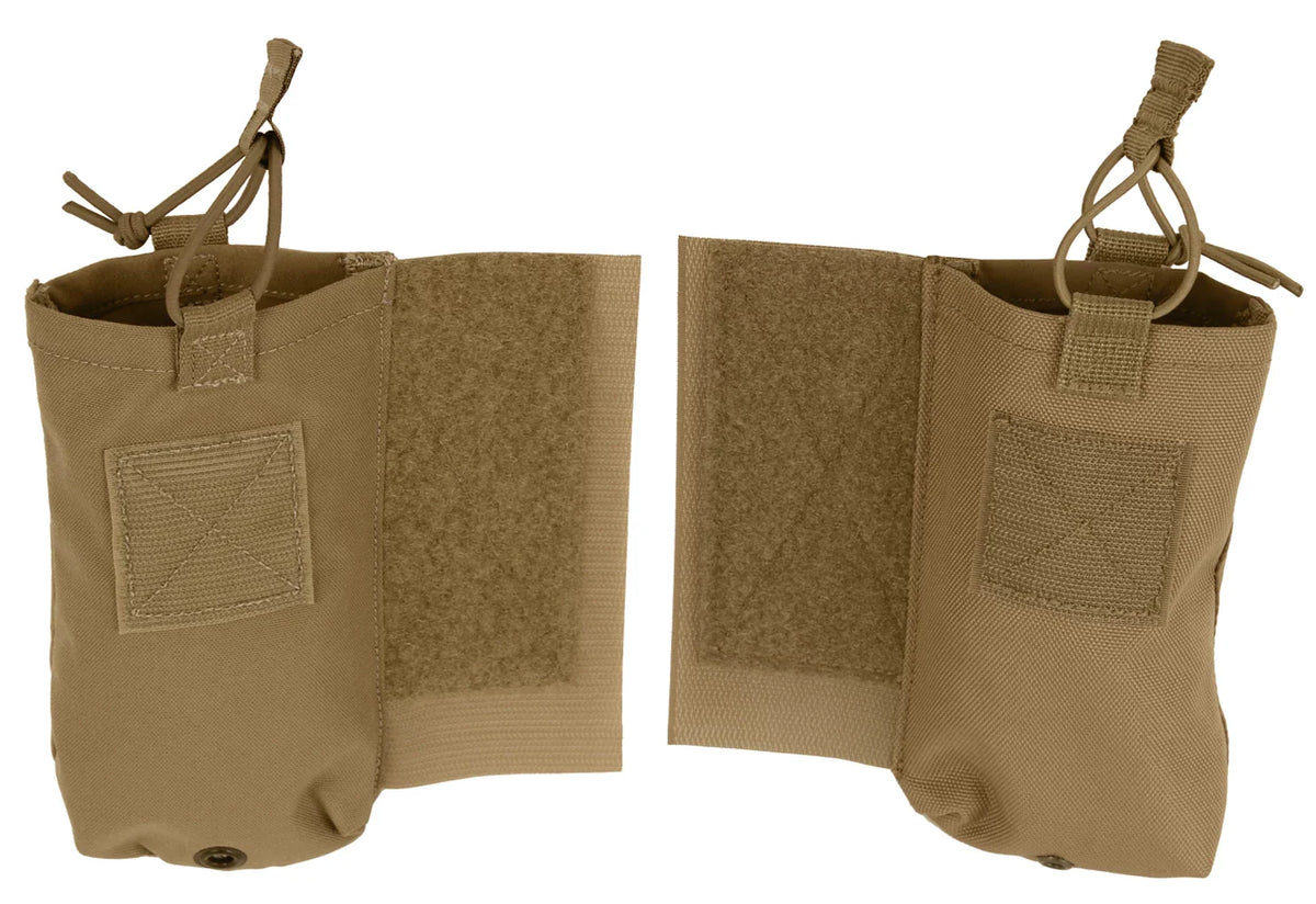Lacv (lightweight Armor Carrier Vest) Side Radio Pouch Set - Coyote Brown