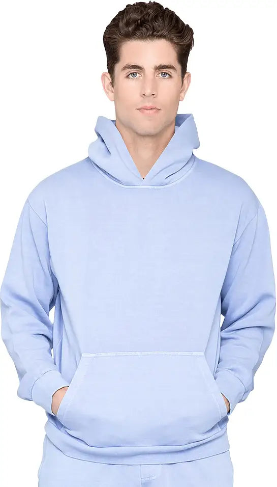 Lane Seven 16001gd Urban Hoodie Garment Dyed - Grape Ice