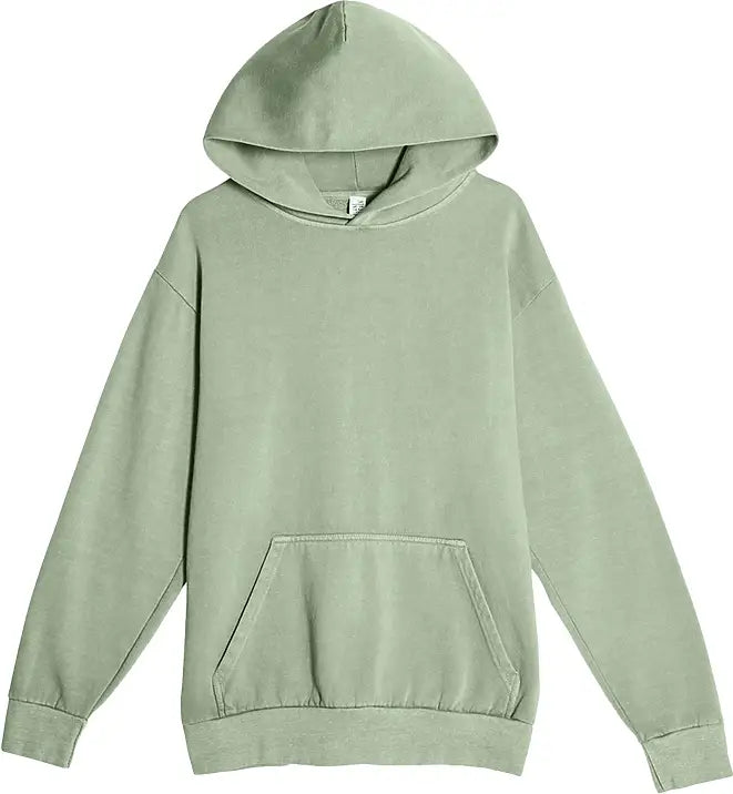 Lane Seven 16001gd Urban Hoodie Garment Dyed - Oil Green