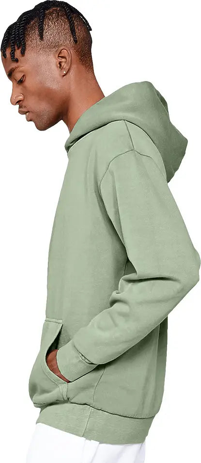 Lane Seven 16001gd Urban Hoodie Garment Dyed - Oil Green
