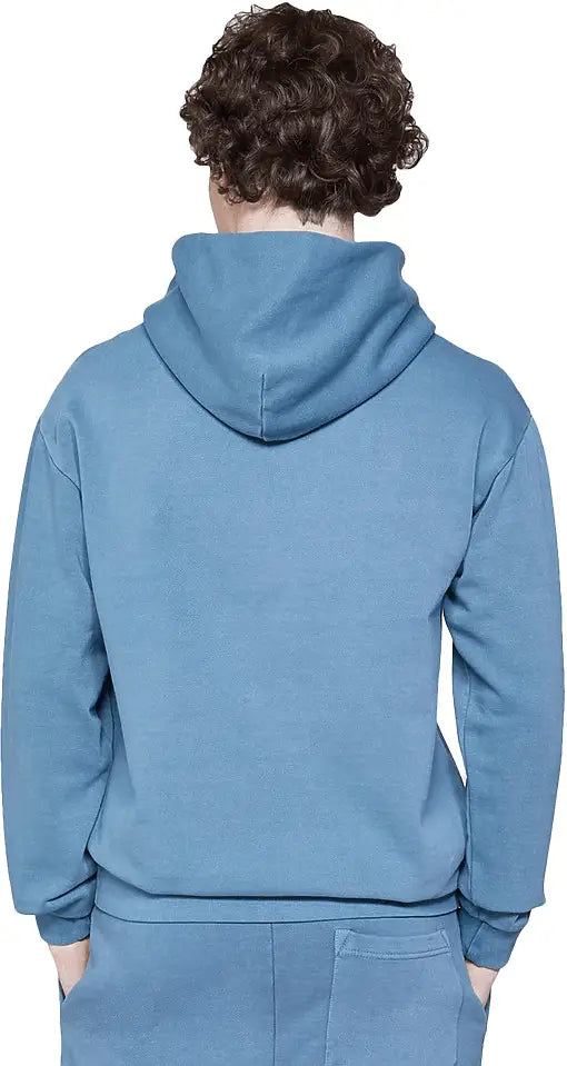 Lane Seven 16001gd Urban Hoodie Garment Dyed - Pebble Blue