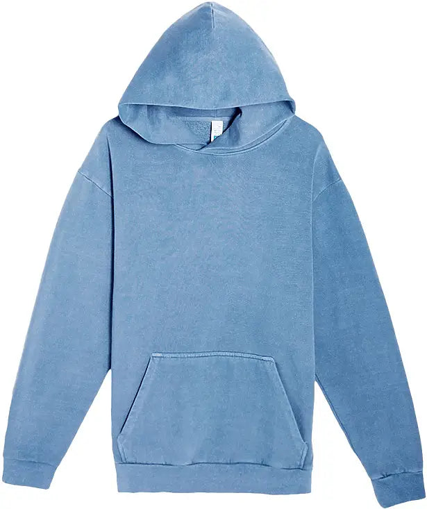 Lane Seven 16001gd Urban Hoodie Garment Dyed - Pebble Blue