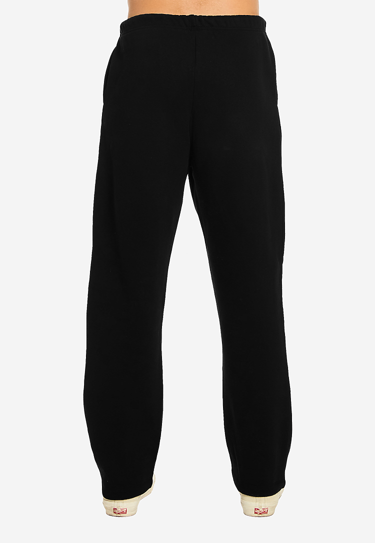 Lane Seven Apparel Ls14006 Straight Leg Sweatpant - Black