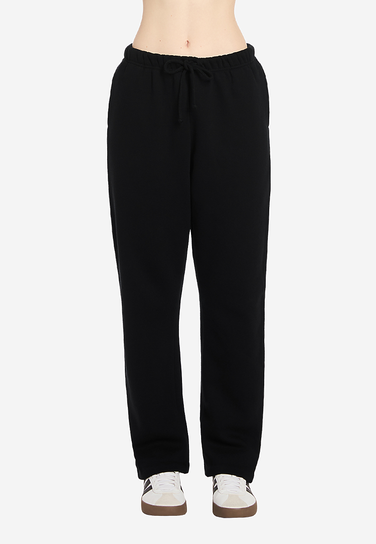 Lane Seven Apparel Ls14006 Straight Leg Sweatpant - Black