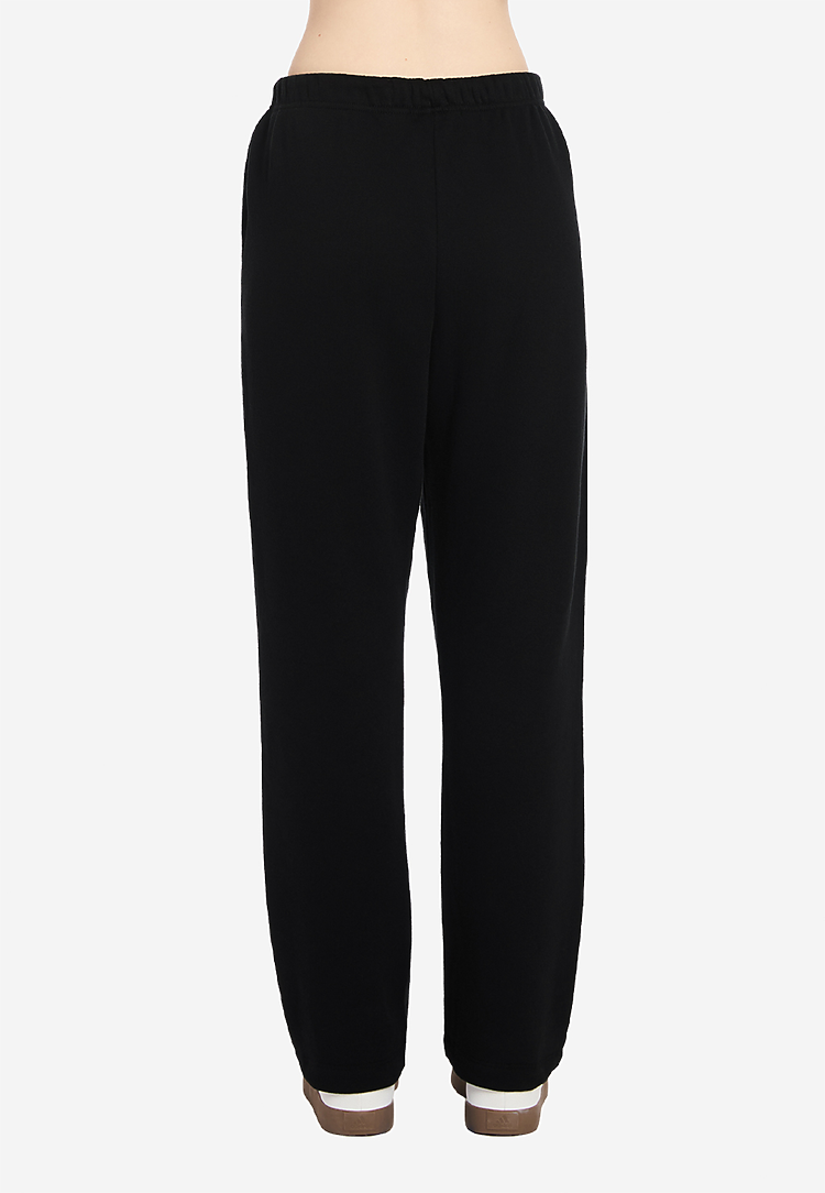 Lane Seven Apparel Ls14006 Straight Leg Sweatpant - Black