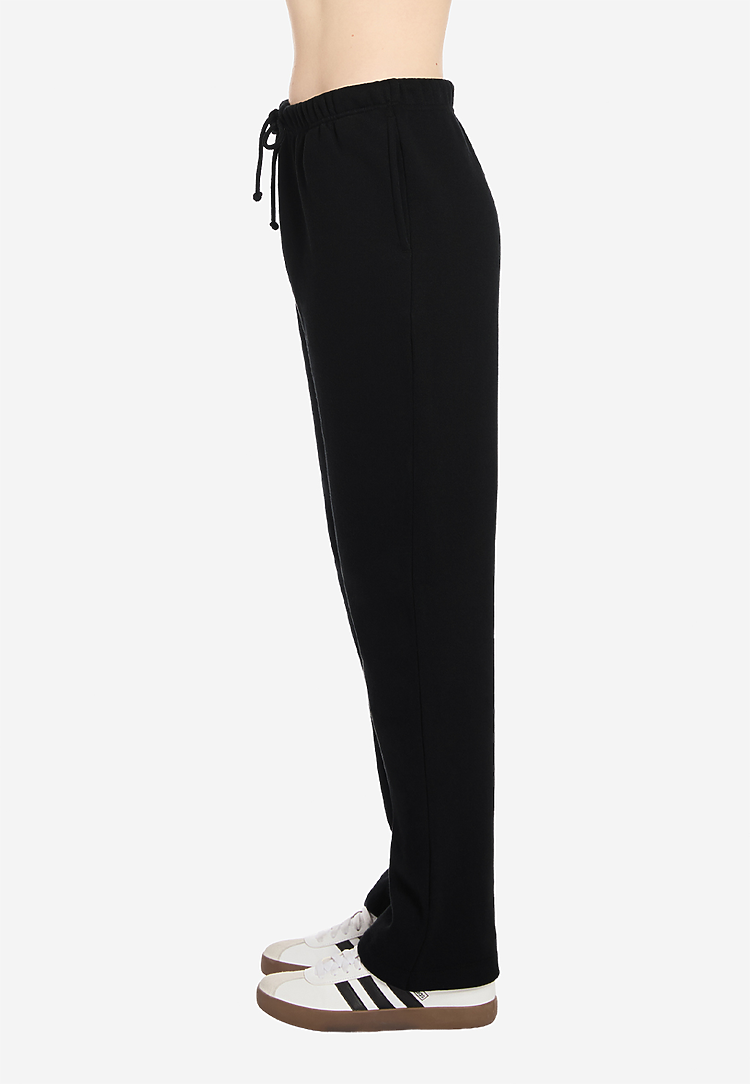 Lane Seven Apparel Ls14006 Straight Leg Sweatpant - Black