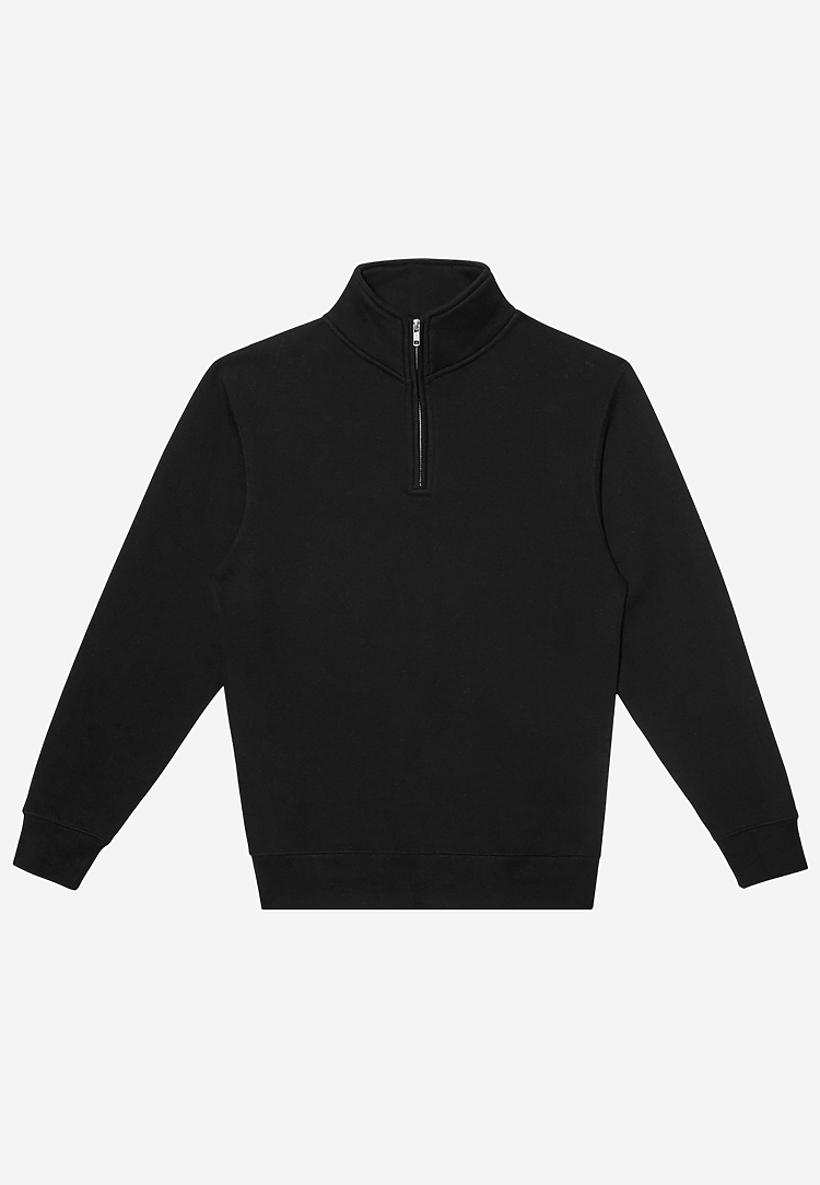 Lane Seven Apparel Ls14014 Premium Quarter Zip - Black